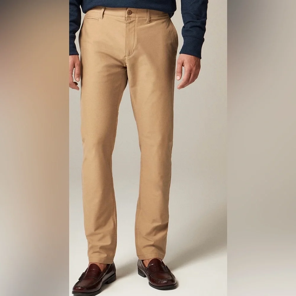 J. Crew Slim Straight Khaki Chinos